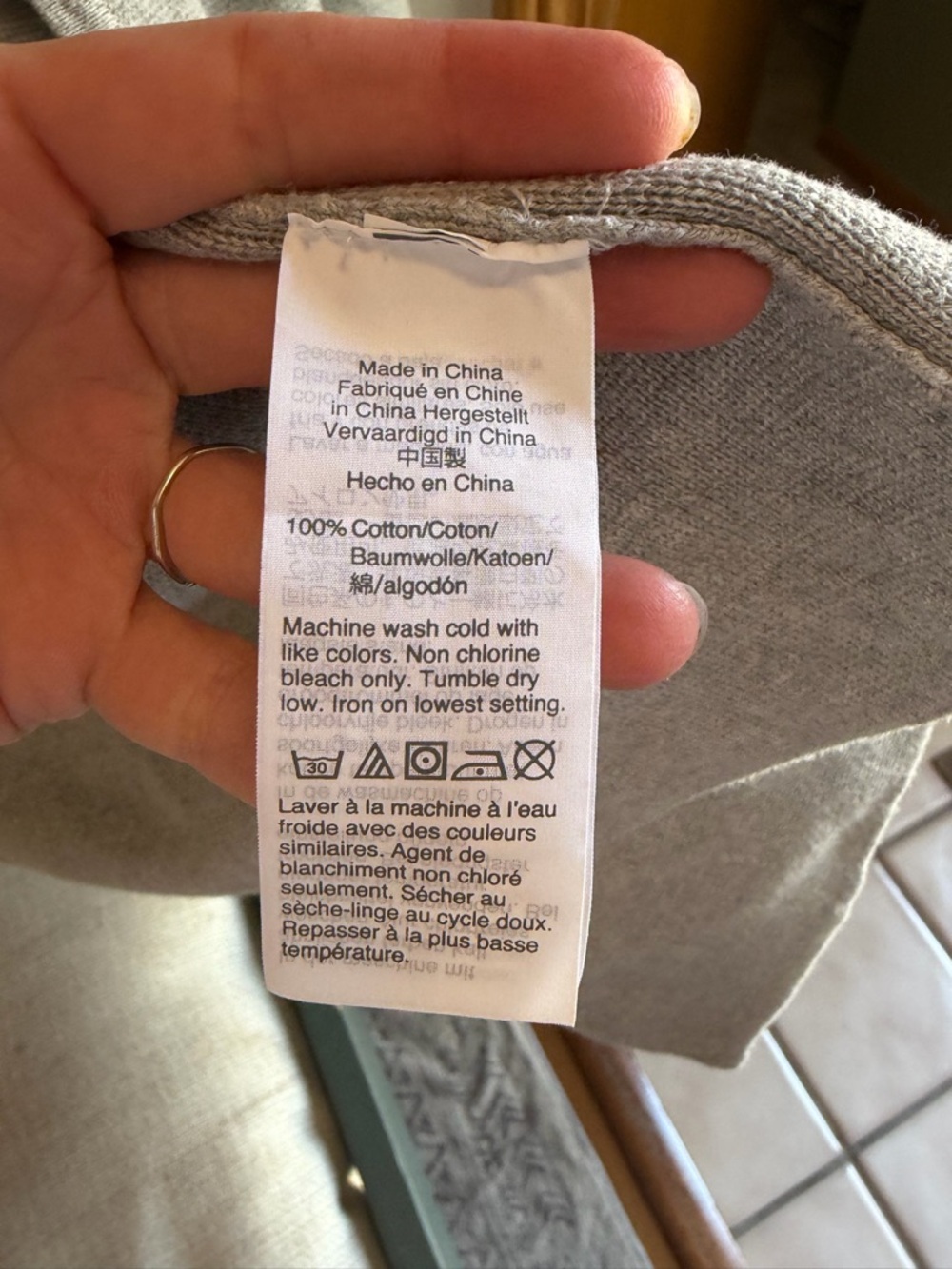 J. Crew Vanessa Sweater-Jacket in Heather Grey - Picture 10 of 11